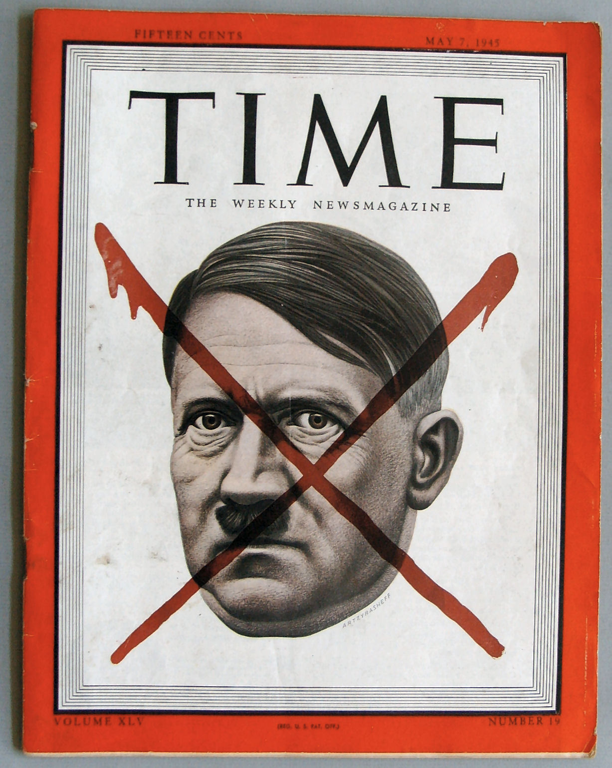 Adolf Hitler Death Newspaper