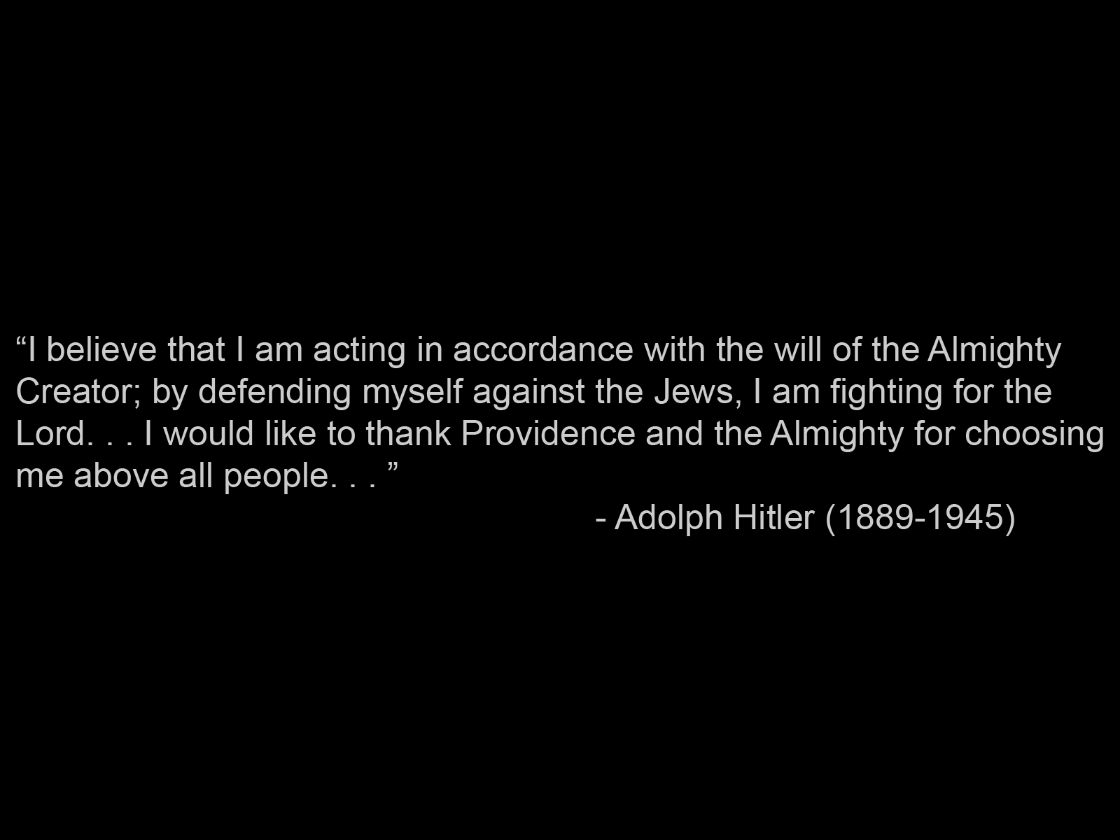 Adolf Hitler Quotes