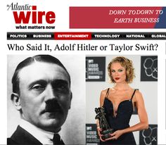 Adolf Hitler Quotes Taylor Swift