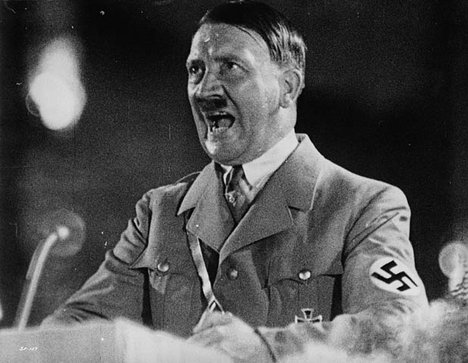 Adolf Hitler Speech Crowd