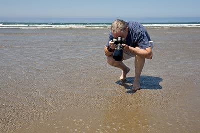 Alphabet Photography Beach