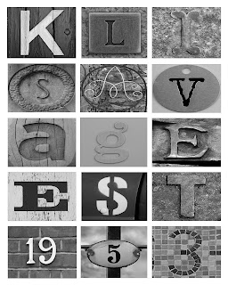 Alphabet Photography Name Art