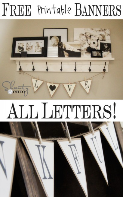 Alphabet Photography Printables