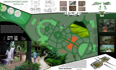 Architectural Presentation Board Layout