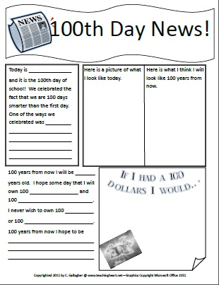 Blank Newspaper Template For Kids Free