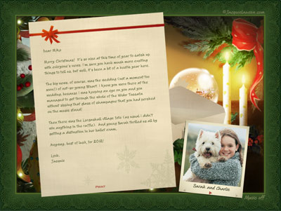 Christmas Newsletter Examples