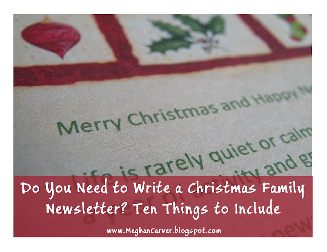 Christmas Newsletter Ideas Funny