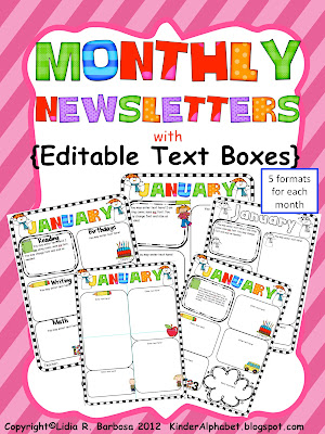 Classroom Newsletter Templates For Teachers Free