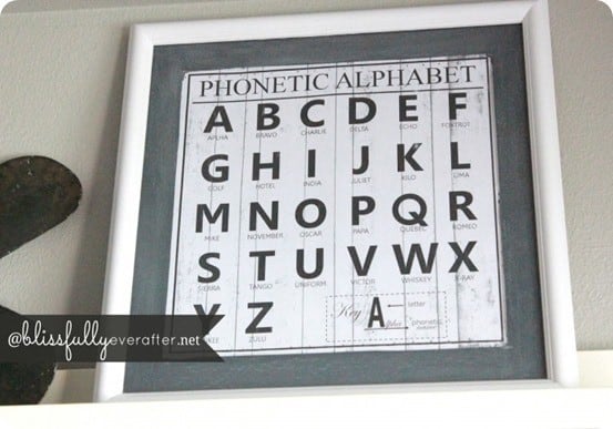 Customized Alphabet Photo Art