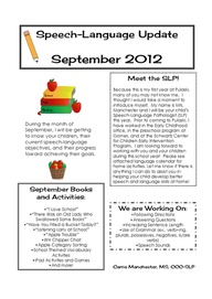 Cute Newsletter Templates For Teachers