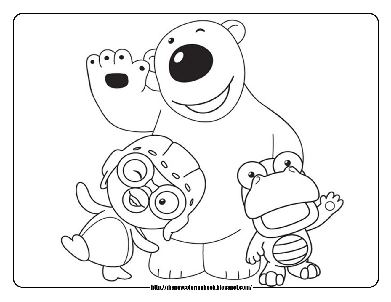 Disney Jake And The Neverland Pirates Coloring Pages