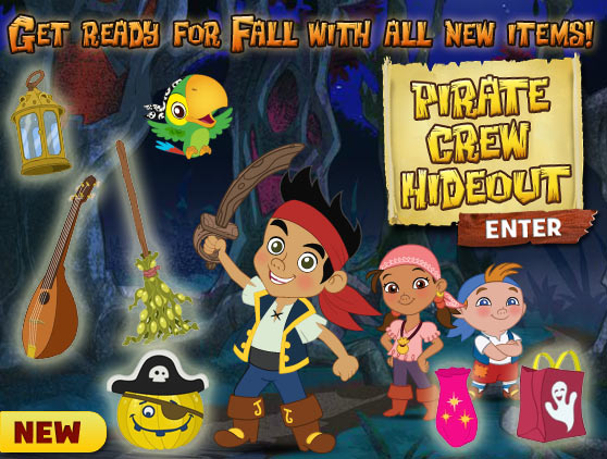 Disney Junior Jake And The Neverland Pirates Coloring Pages