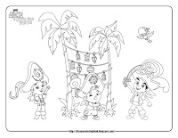 Disney Junior Jake And The Neverland Pirates Coloring Pages