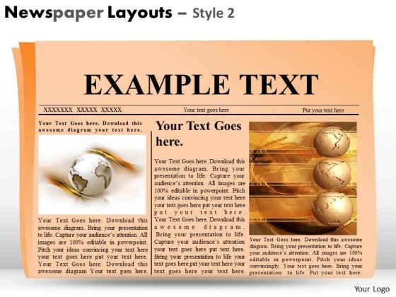 Editable Newspaper Template For Kids