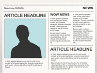 Editable Newspaper Template For Kids