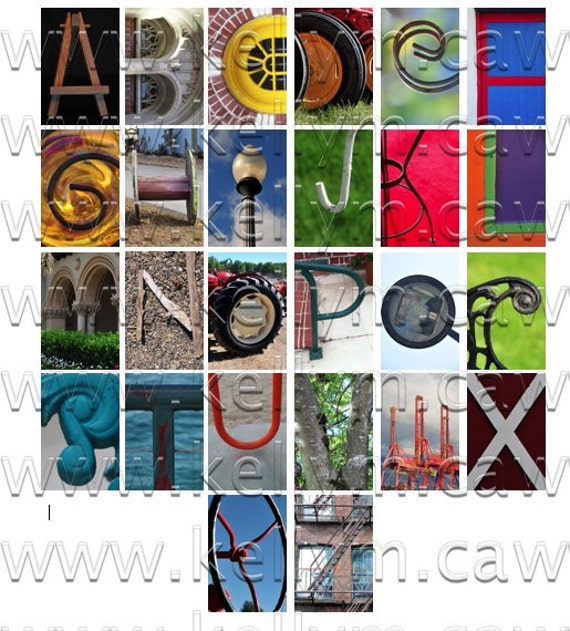 Free Alphabet Photography Letters