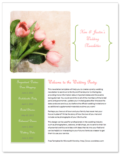 Free Newsletter Templates For Microsoft Word