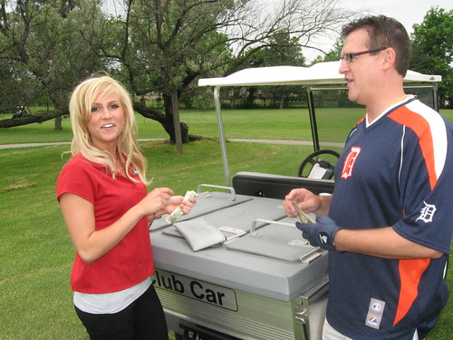 Golf Beer Cart Girls