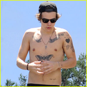 Harry Styles New Tattoo June 2012