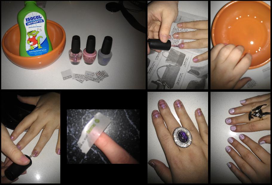 How To Do Newspaper Nails Without Alcohol