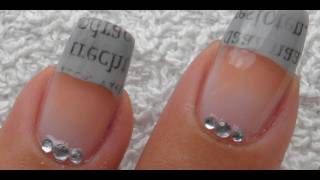 How To Do Newspaper Nails Yahoo