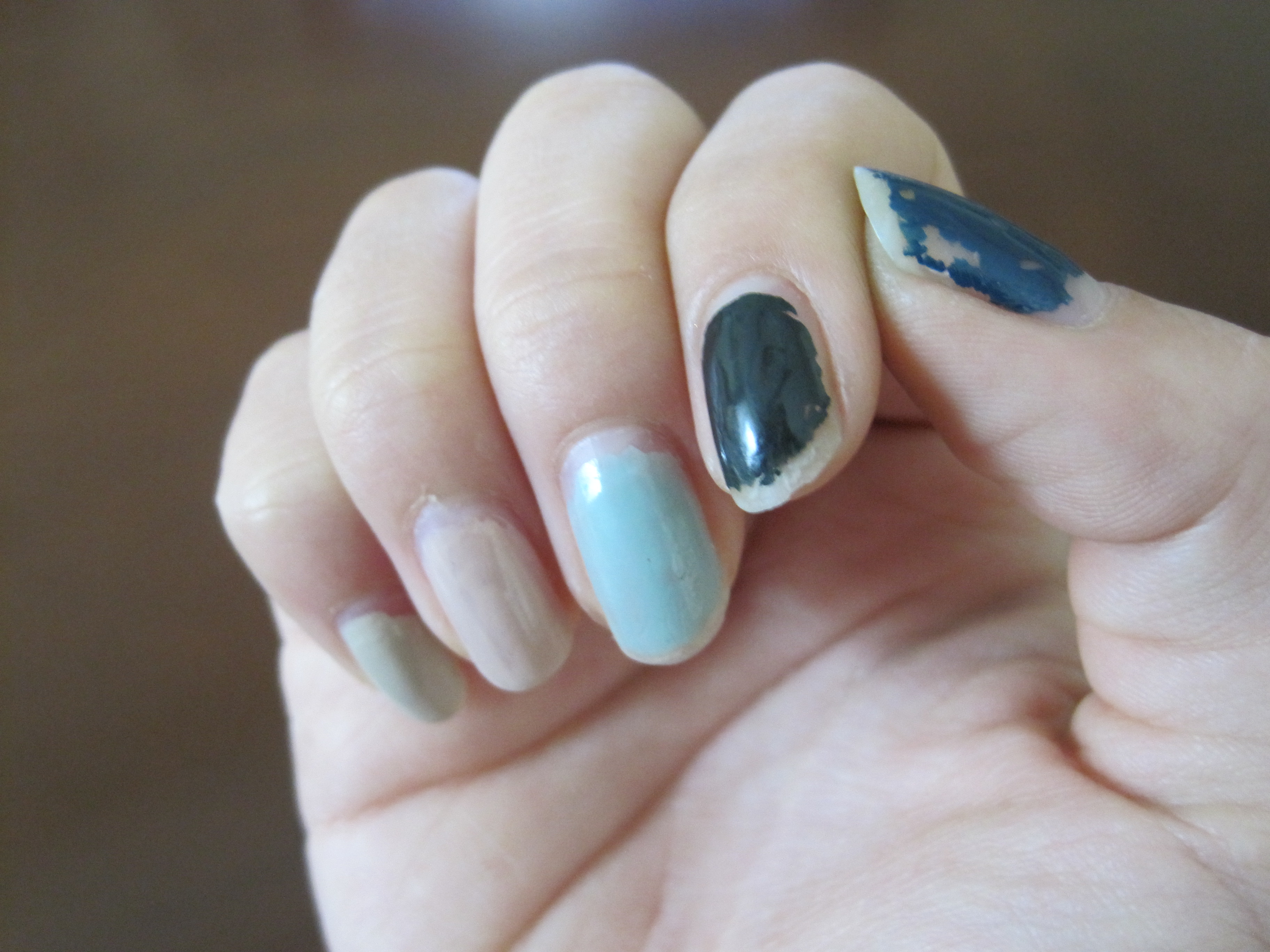 How To Do Newspaper Nails Youtube