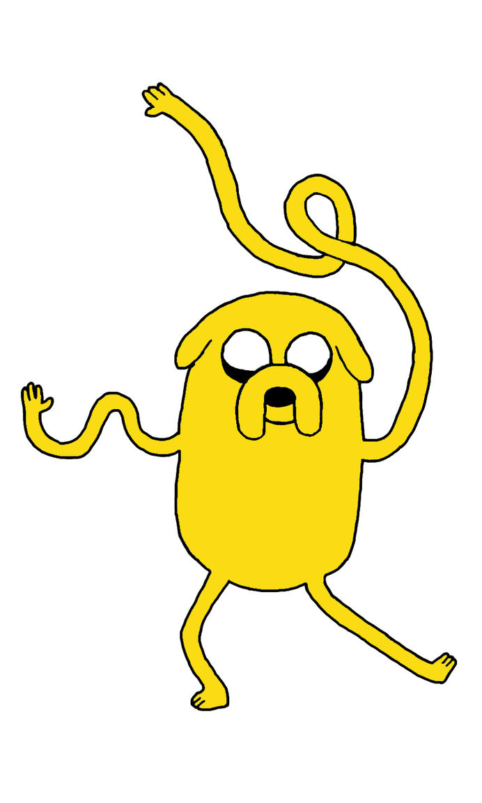 How To Draw Jake The Dog Face