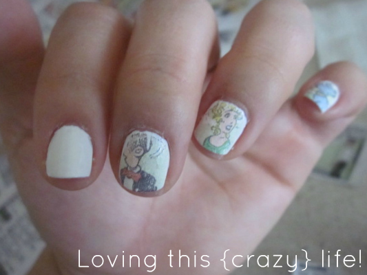 How To Make Newspaper Nails