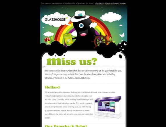 Html Newsletter Design Examples