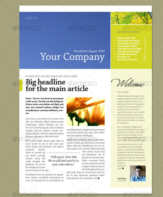 Indesign Newspaper Templates Free Download