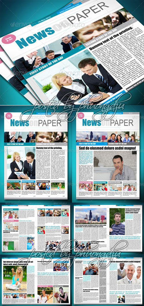 Indesign Newspaper Templates Free Download