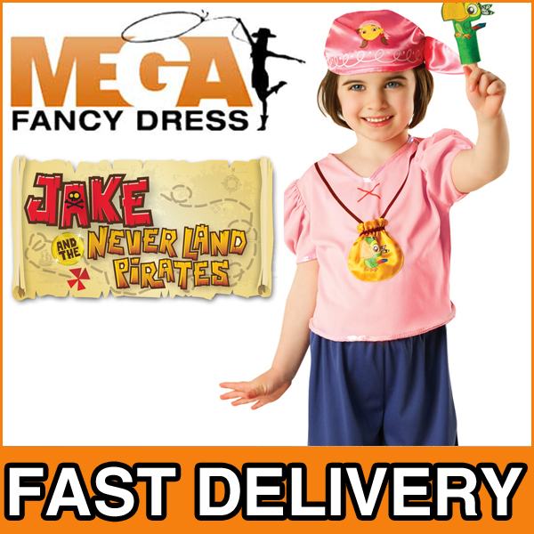 Izzy Jake And The Neverland Pirates Costume Uk