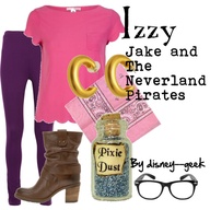 Izzy Jake And The Neverland Pirates Costume Uk