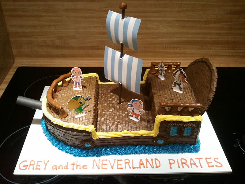 Jake And The Neverland Pirates Birthday Cake