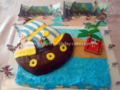 Jake And The Neverland Pirates Birthday Cake