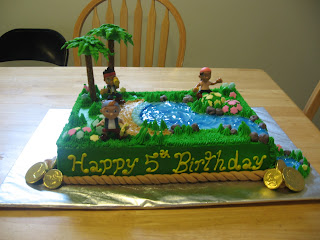 Jake And The Neverland Pirates Birthday Cake