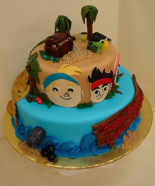 Jake And The Neverland Pirates Birthday Cake