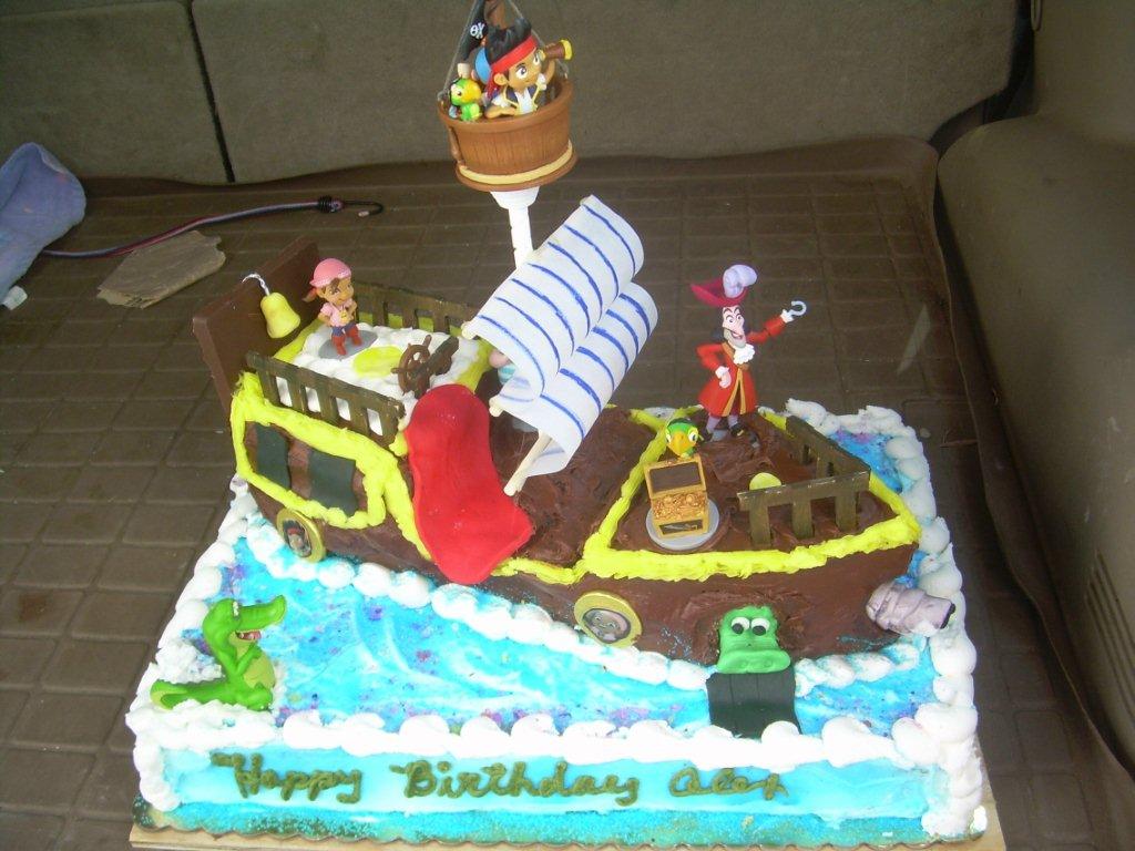 Jake And The Neverland Pirates Birthday Cake