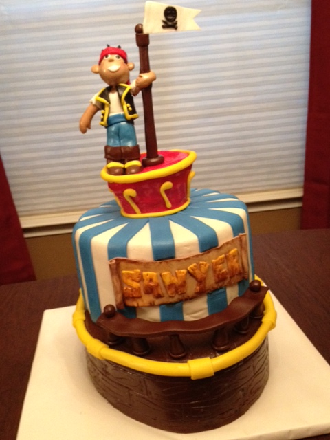 Jake And The Neverland Pirates Birthday Cake