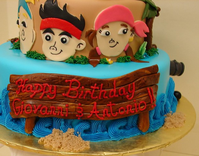 Jake And The Neverland Pirates Birthday Cake