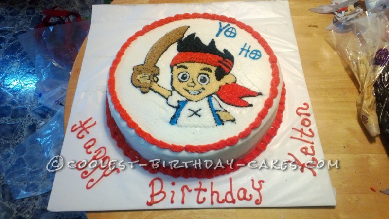 Jake And The Neverland Pirates Birthday Cake Decorations