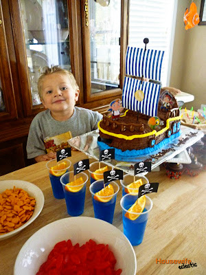 Jake And The Neverland Pirates Birthday Cake Decorations