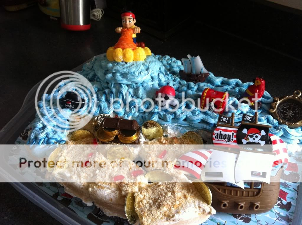 Jake And The Neverland Pirates Birthday Cake Ideas