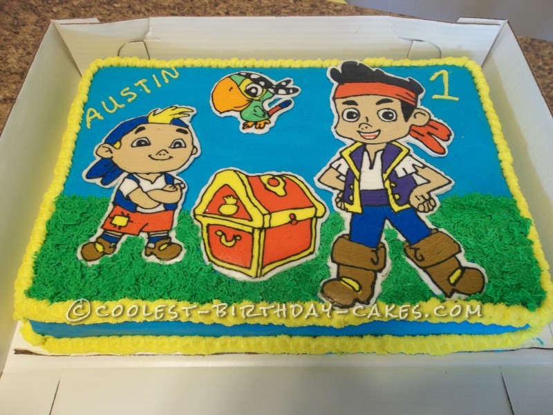 Jake And The Neverland Pirates Birthday Cake Ideas