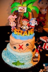 Jake And The Neverland Pirates Birthday Cake Pan