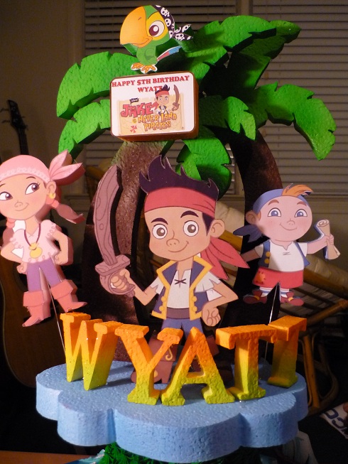 Jake And The Neverland Pirates Birthday Cake Topper