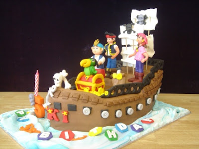 Jake And The Neverland Pirates Birthday Cake Topper