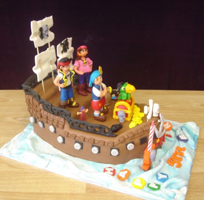 Jake And The Neverland Pirates Birthday Cake Topper