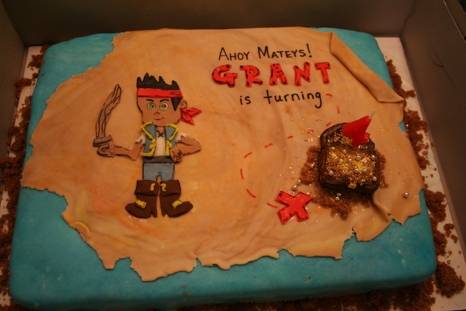 Jake And The Neverland Pirates Birthday Cake Topper