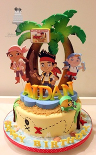 Jake And The Neverland Pirates Birthday Cake Uk